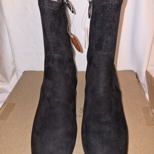 Gentle Souls by Kenneth Cole Black Suede Ankle Boots